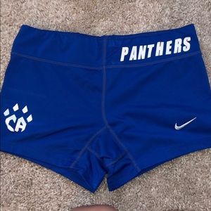 Nike cheer athletic shorts